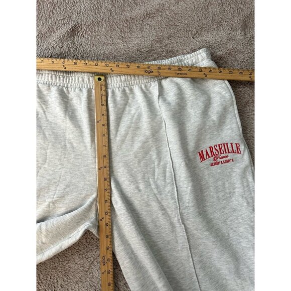 ASOS DESIGN Curve straight leg jogger with Marseille embroidered graphic 2XL - Picture 7 of 16